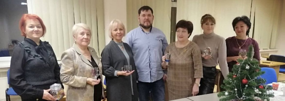 Новогодний мастер класс в Калининградском Доме профсоюзов.